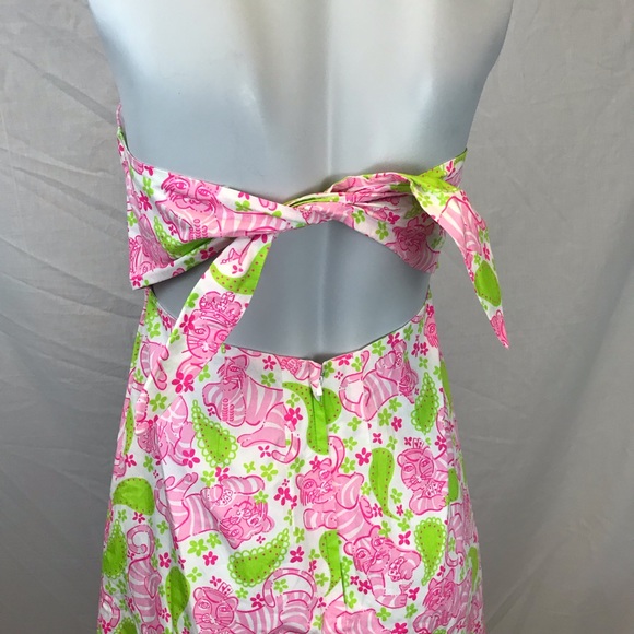 Lilly Pulitzer vintage blackjack strapless Dress - Picture 5 of 7